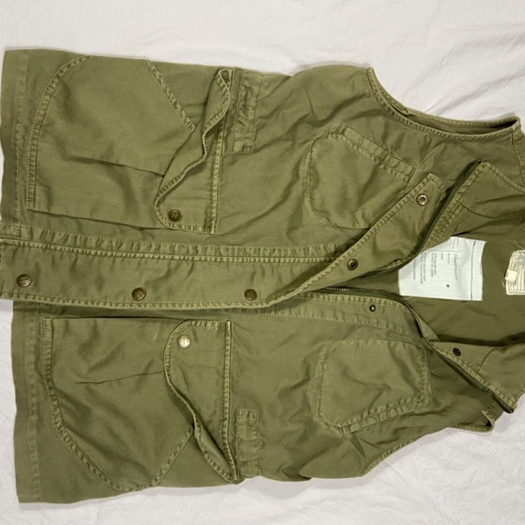current/elliot green cargo vest - Picture 6 of 6